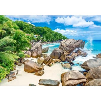 Bilde av Seychellene: La Digue Island, 500 brikker