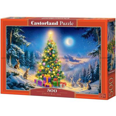 Kaninens julaften i skogen, 500 brikker