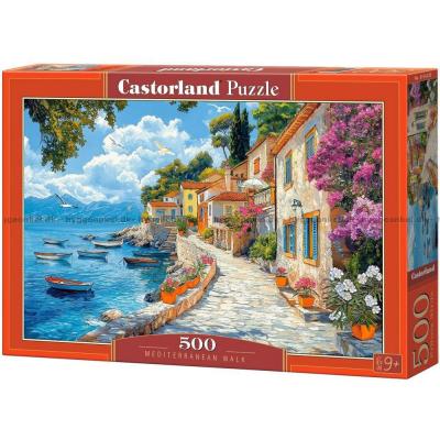 Solskinn i byen ved kysten, 500 brikker