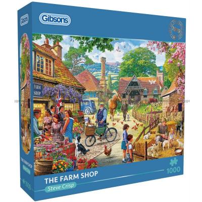 Crisp: Den koselige butikken i landsbyen, 1000 brikker
