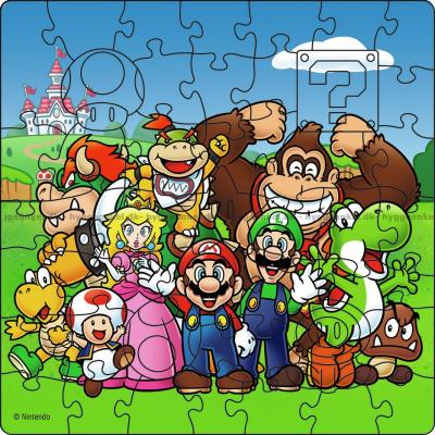 Bilde av Super Mario - Trepuslespill, 44 brikker