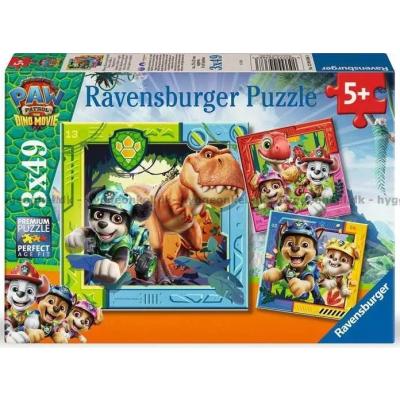 Bilde av Paw Patrol: Dino Filmen, 3x49 brikker