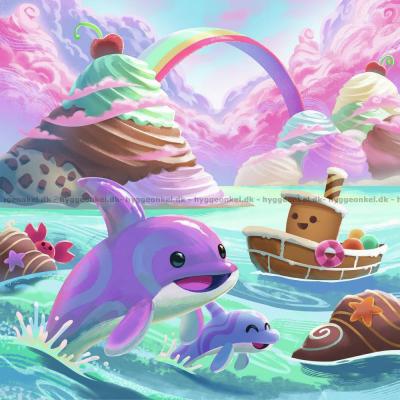 Bilde av Kos i godteriland, 3x49 brikker