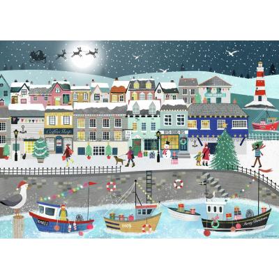 Bilde av Jul på havnen, 1000 brikker