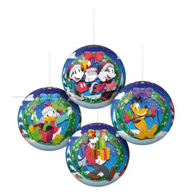 Bilde av 3D: Disney - julekuler, 4x54 brikker