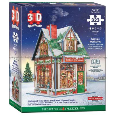 3D: Butikken med julepynt, 323 brikker