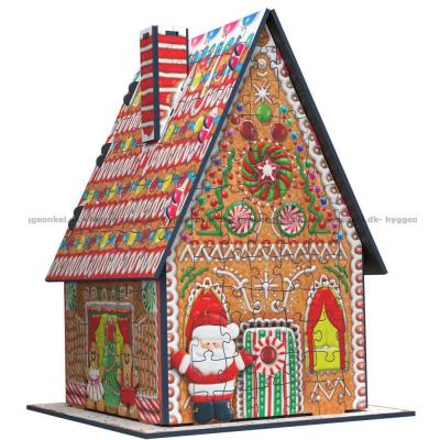 Bilde av 3D: Pepperkakehuset, 302 brikker