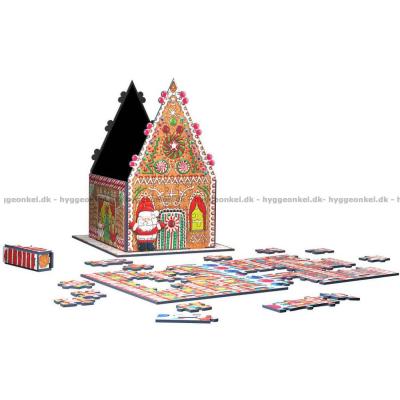 Bilde av 3D: Pepperkakehuset, 302 brikker