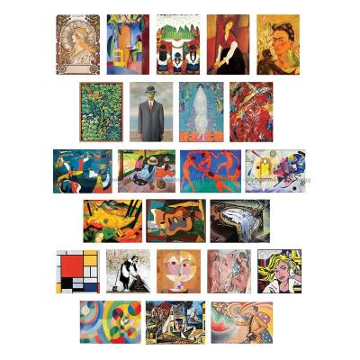Bilde av Julekalender: Moderne kunst, 24x50 brikker