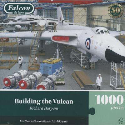 Avro Vulcan i hangaren, 1000 brikker