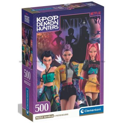 KPop Demon Hunters: Klar til kamp, 500 brikker