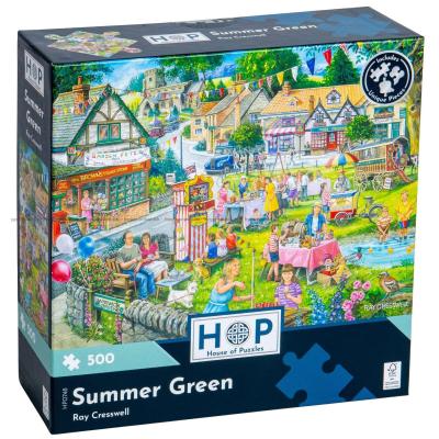 Cresswell: Sommerkos i landsbyen, 500 brikker