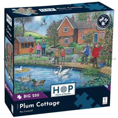 Cresswell: Ender og svaner ved dammen, 250 brikker