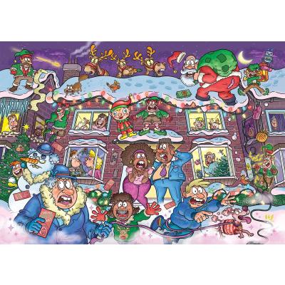 Bilde av Julen 22: Håper på julefred!, 2x1000 brikker