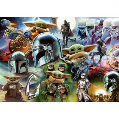 Bilde av Star Wars: Mandalorian og Baby Yoda, 1000 brikker