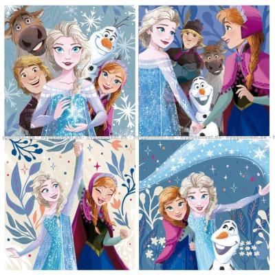 Bilde av Disney: Frost, 4 i 1, 12 brikker