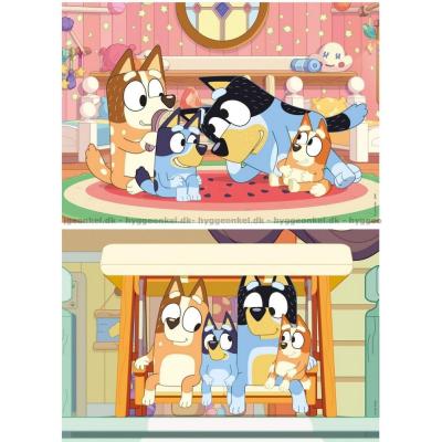 Bilde av Bluey: Familiehygge, 2x16 brikker