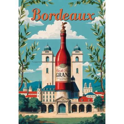 Bilde av Frankrike: Bordeaux, 1000 brikker