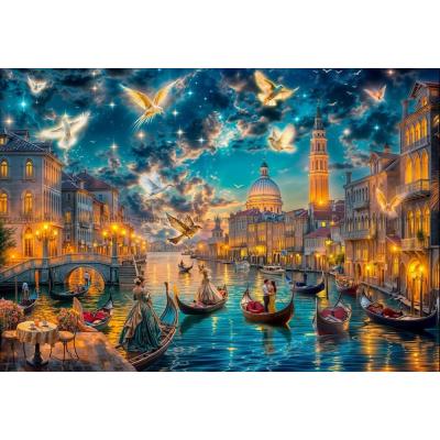 Bilde av Eventyrlig aften i Venezia, 1000 brikker