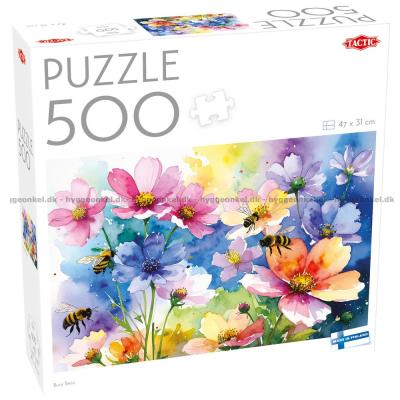 Blomsterengens summing, 500 brikker