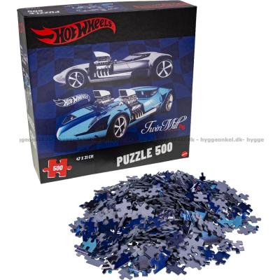 Bilde av Hot Wheels: Motorbrøl og fart, 500 brikker