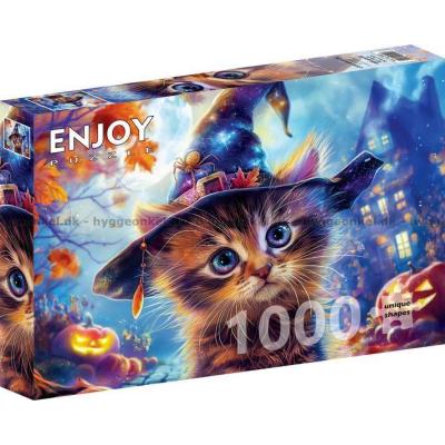 Bilde av Katteheksen i måneskinn, 1000 brikker