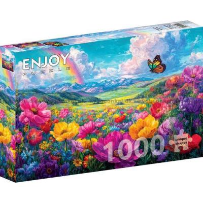 Bilde av Blomsterengen i fjellene, 1000 brikker