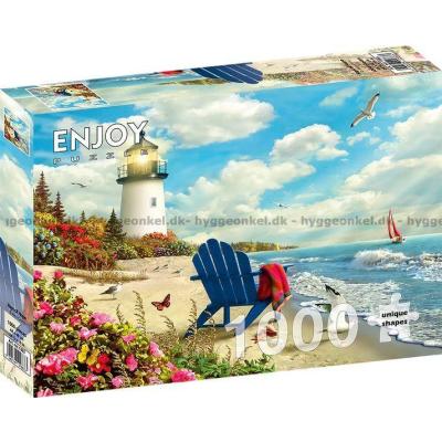 Bilde av Sommerdag ved havet, 1000 brikker