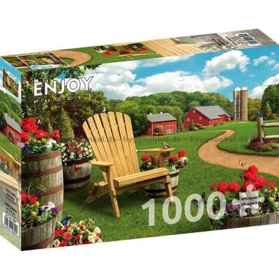 Bilde av Morgenro i hagen, 1000 brikker