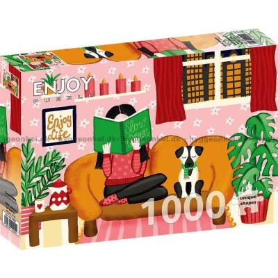 Avslapning i sofaen, 1000 brikker
