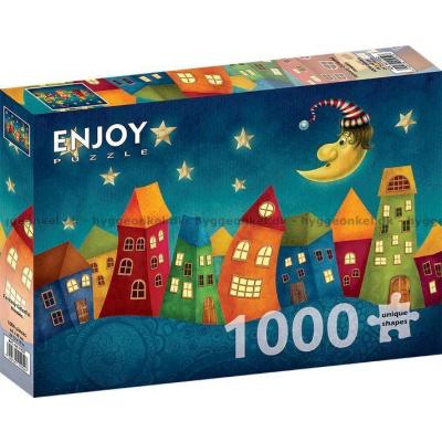 Bilde av Stjerner over byens tak, 1000 brikker