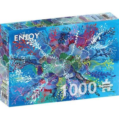 Bilde av Blå bølgelek, 1000 brikker
