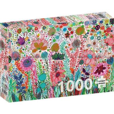 Bilde av Villvoksende blomstereng, 1000 brikker