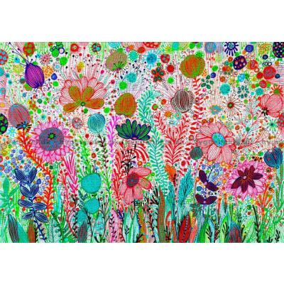 Bilde av Villvoksende blomstereng, 1000 brikker