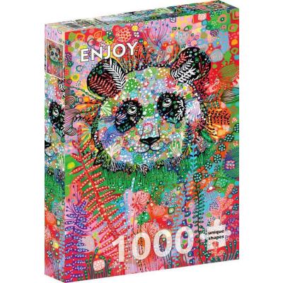 Bilde av Panda i jungelen, 1000 brikker