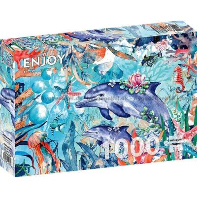 Bilde av Delfinenes dans, 1000 brikker