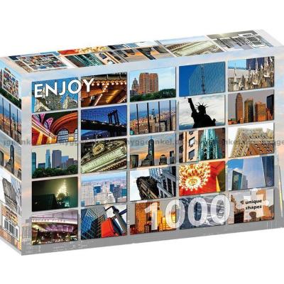 Bilde av New York: Byens puls, 1000 brikker