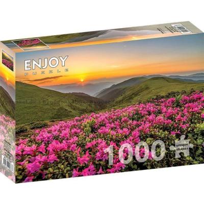 Bilde av Rhododendron i kveldsglød, 1000 brikker