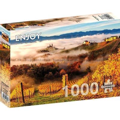 Bilde av Vingårdens morgenlys, 1000 brikker