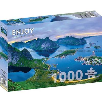 Bilde av Lofoten: Fjell og fjord, 1000 brikker