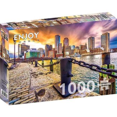 Bilde av USA: Boston Harbor, 1000 brikker