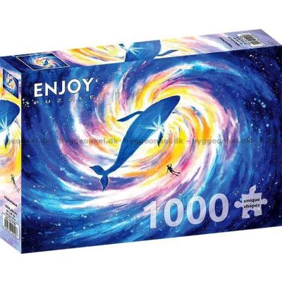 Bilde av Hvalens univers, 1000 brikker