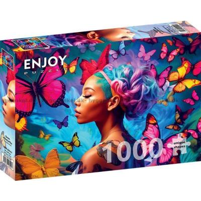 Bilde av Sommerfugldronningen, 1000 brikker