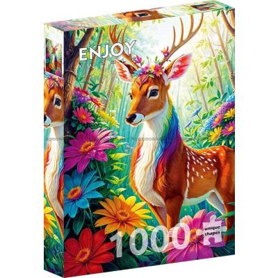 Bilde av Hjorten i skogen, 1000 brikker