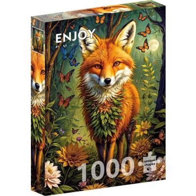 Bilde av Gyldne øyne i skogen, 1000 brikker