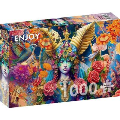 Bilde av Blomsterkvinnenes univers, 1000 brikker
