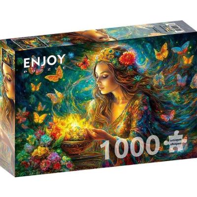 Bilde av Sommerfugler i natten, 1000 brikker