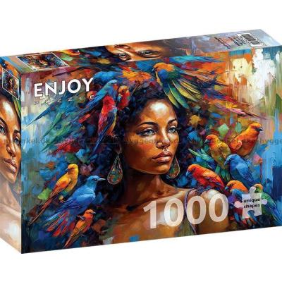 Bilde av Fugledronningens magi, 1000 brikker