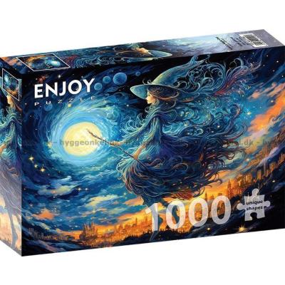 Bilde av Heksens dans i natten, 1000 brikker