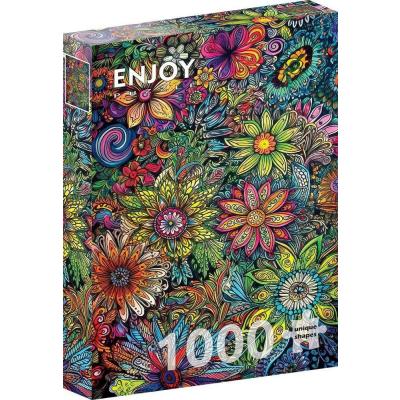 Bilde av Fargerik blomsterfest, 1000 brikker